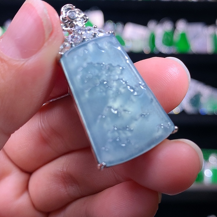 【闪购商品】颈饰未镶嵌翡翠天然翡翠