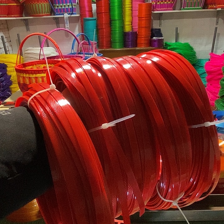 1388塑钢带开二五斤中国红送连接管10