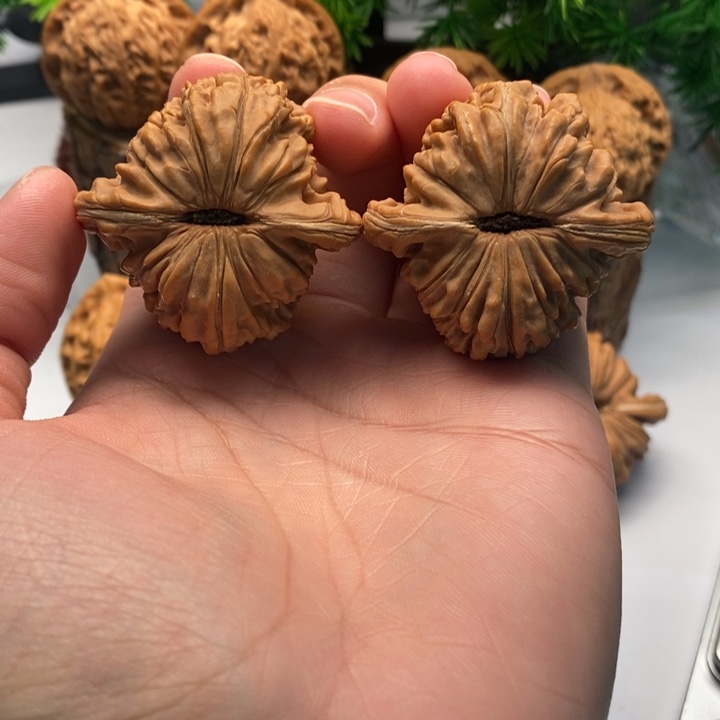 文玩核桃把件43全品四座楼