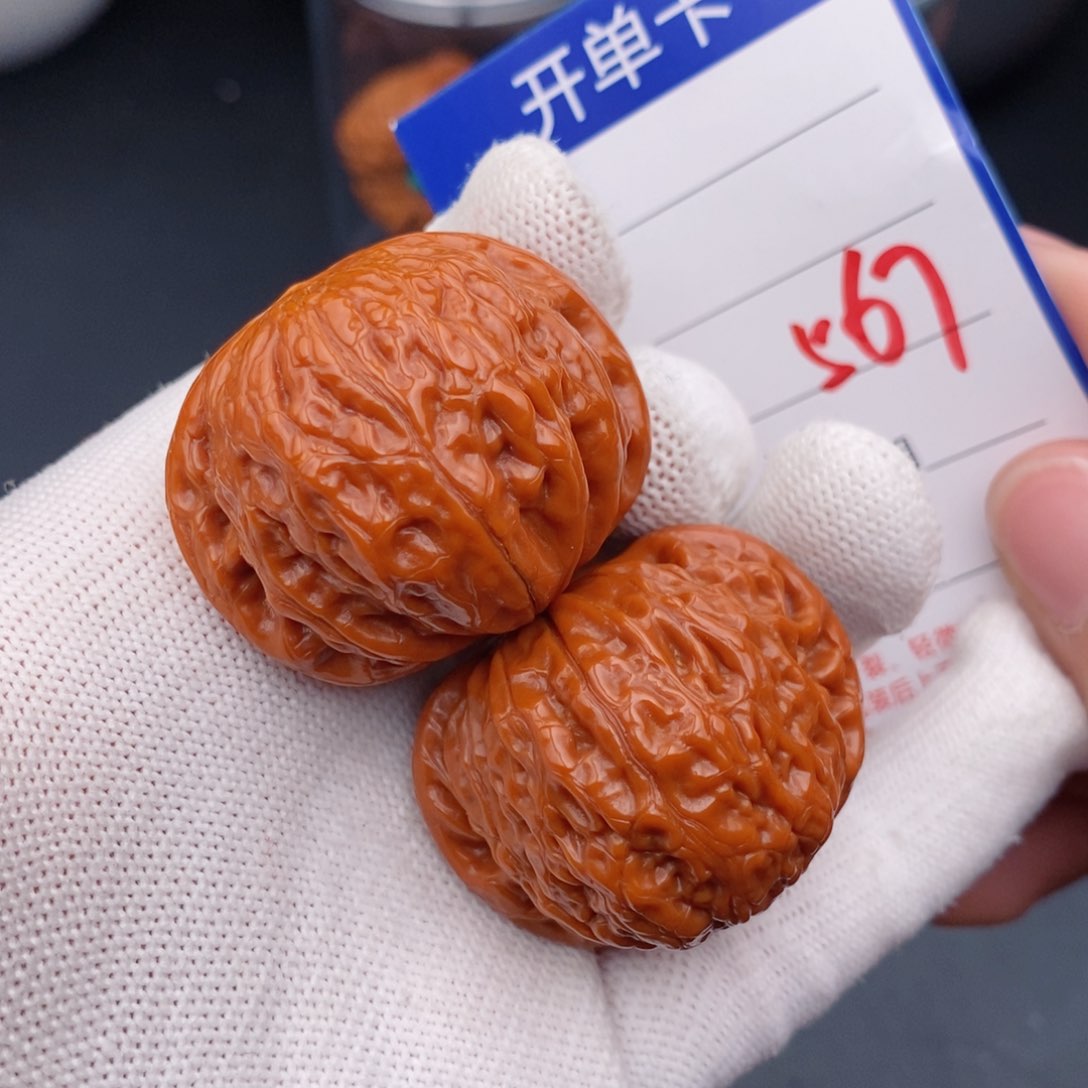 文玩核桃把件39铁锤567