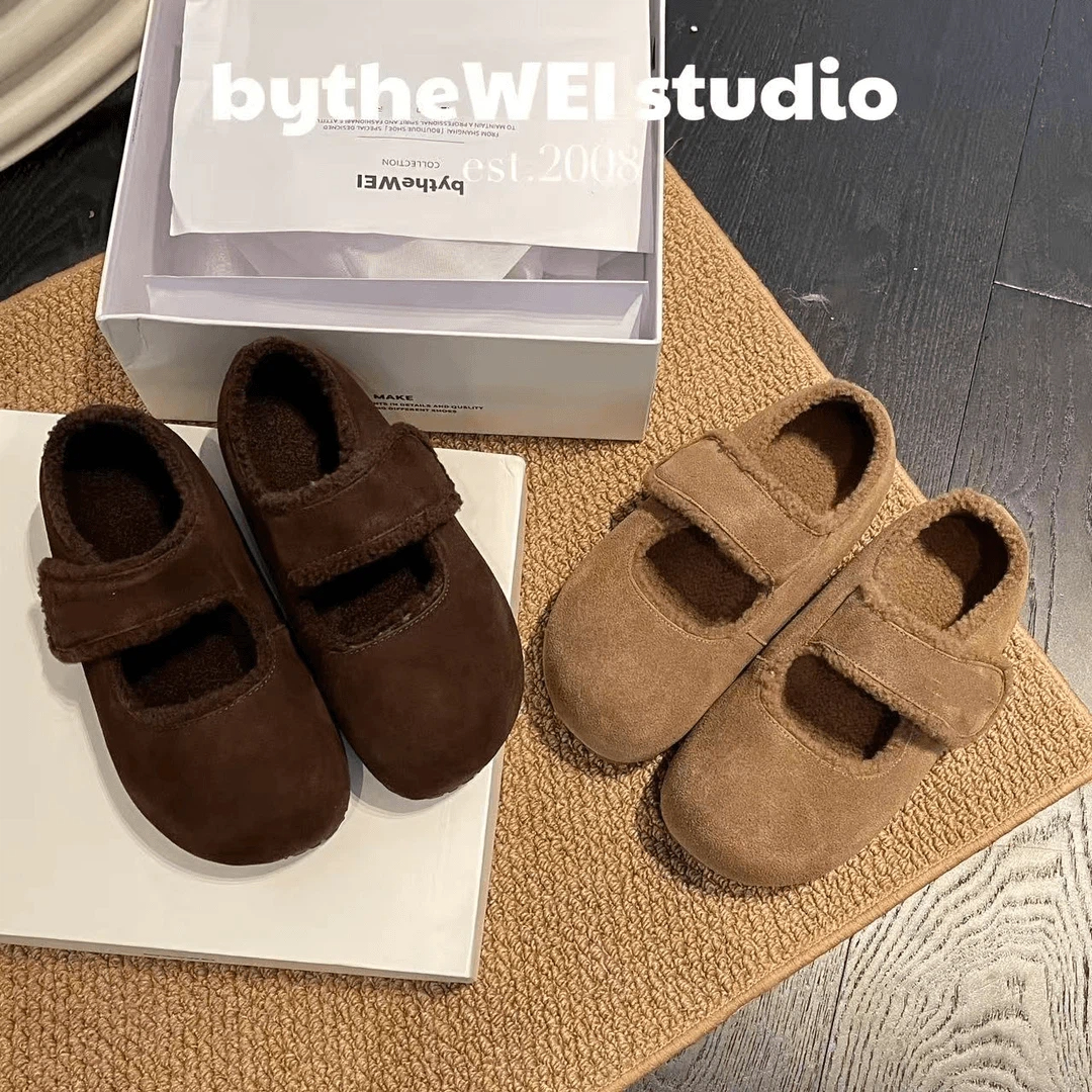 秋季休闲风防滑休闲时尚外穿鞋子韩版复古百搭