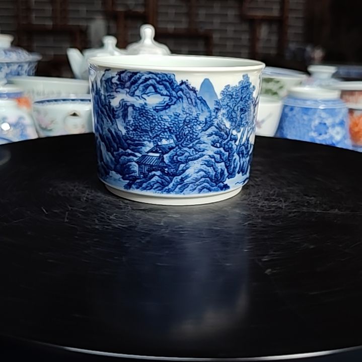 景德镇陶瓷茶具套装摆件杯