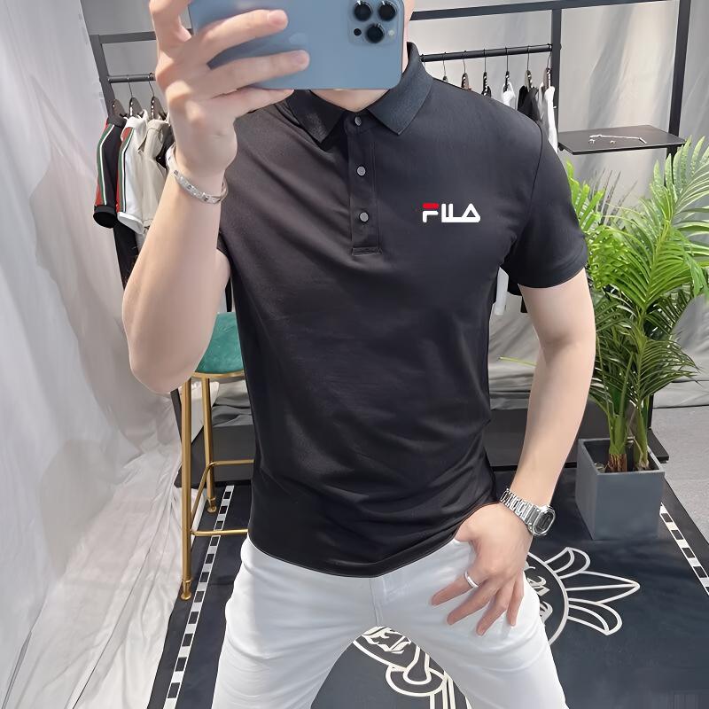 奥特莱斯撤柜丨专柜正品2025新款夏季男士纯棉简约短袖POLO衫T恤