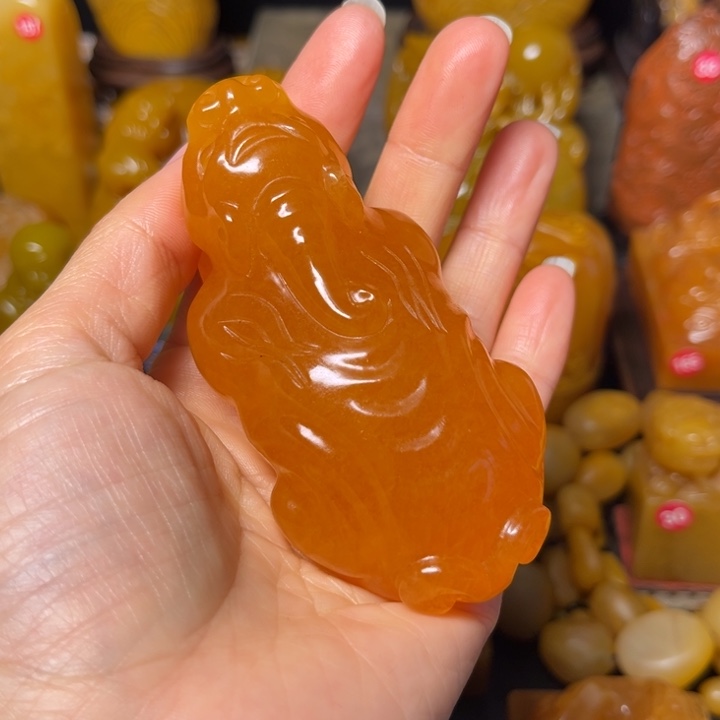 寿山石印石星*火题材：工艺品