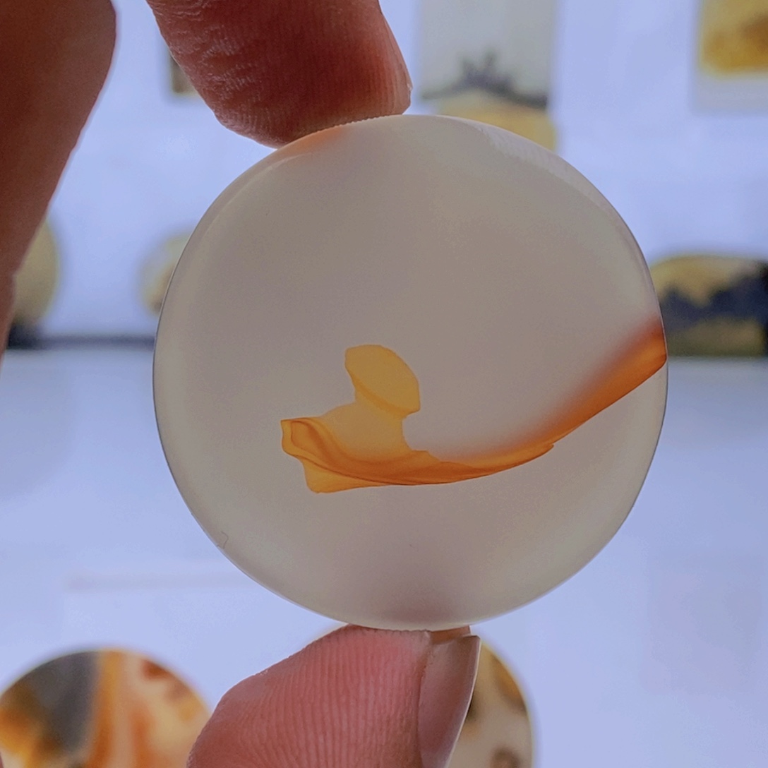 玛瑙/玉髓吊坠(不含链)未镶嵌33