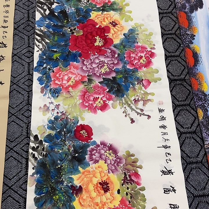 小周画廊的直播间