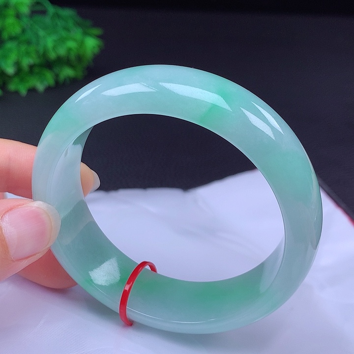 翡翠未镶嵌手镯58圈688016