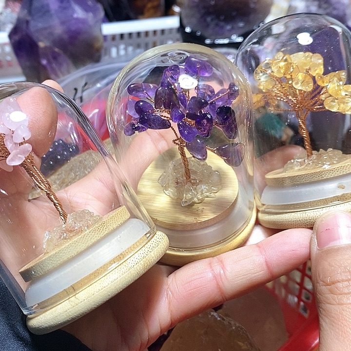 【闪购商品】水晶珠宝半成品未镶嵌水晶树