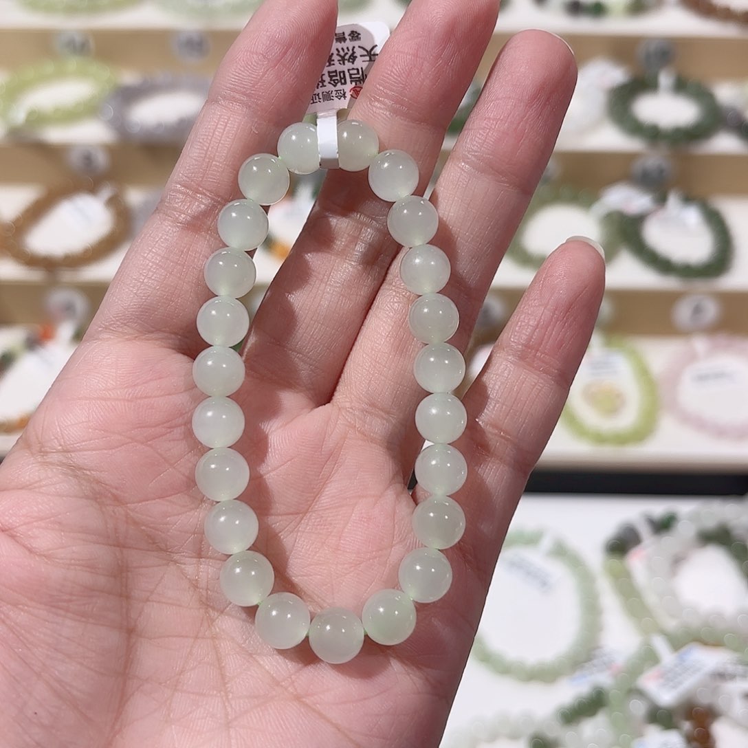 和田玉手链未镶嵌a