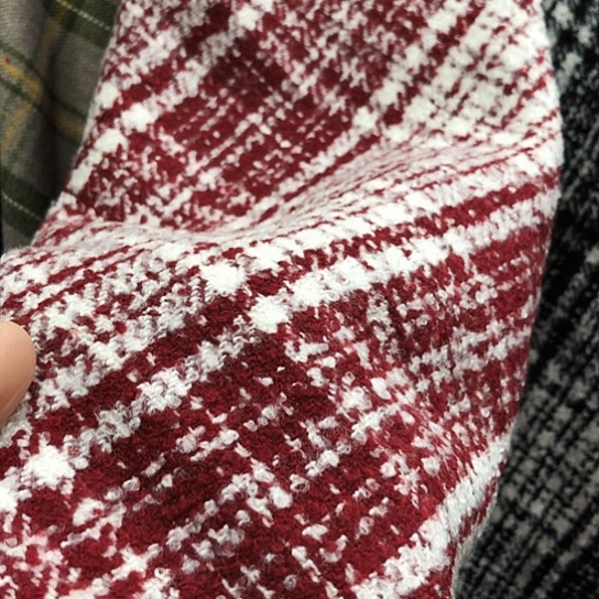 混纺1.7米时尚潮流格子面料