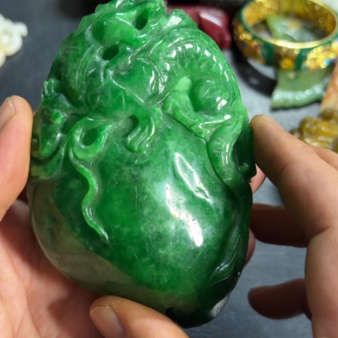 【闪购商品】紫金钵盂菩提把件