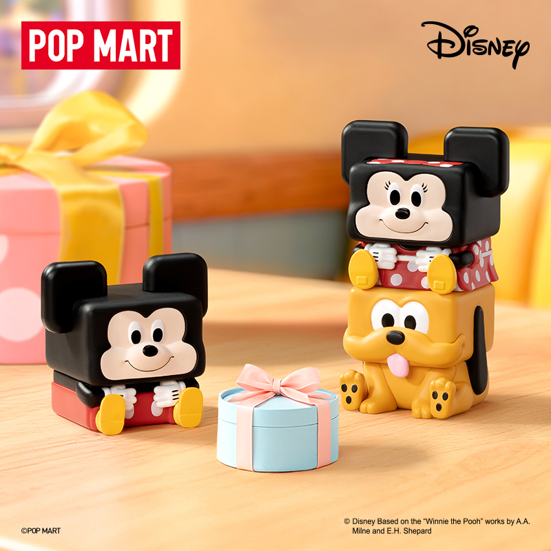 【新品】泡泡玛特迪士尼经典POP CUBE-1系列手办