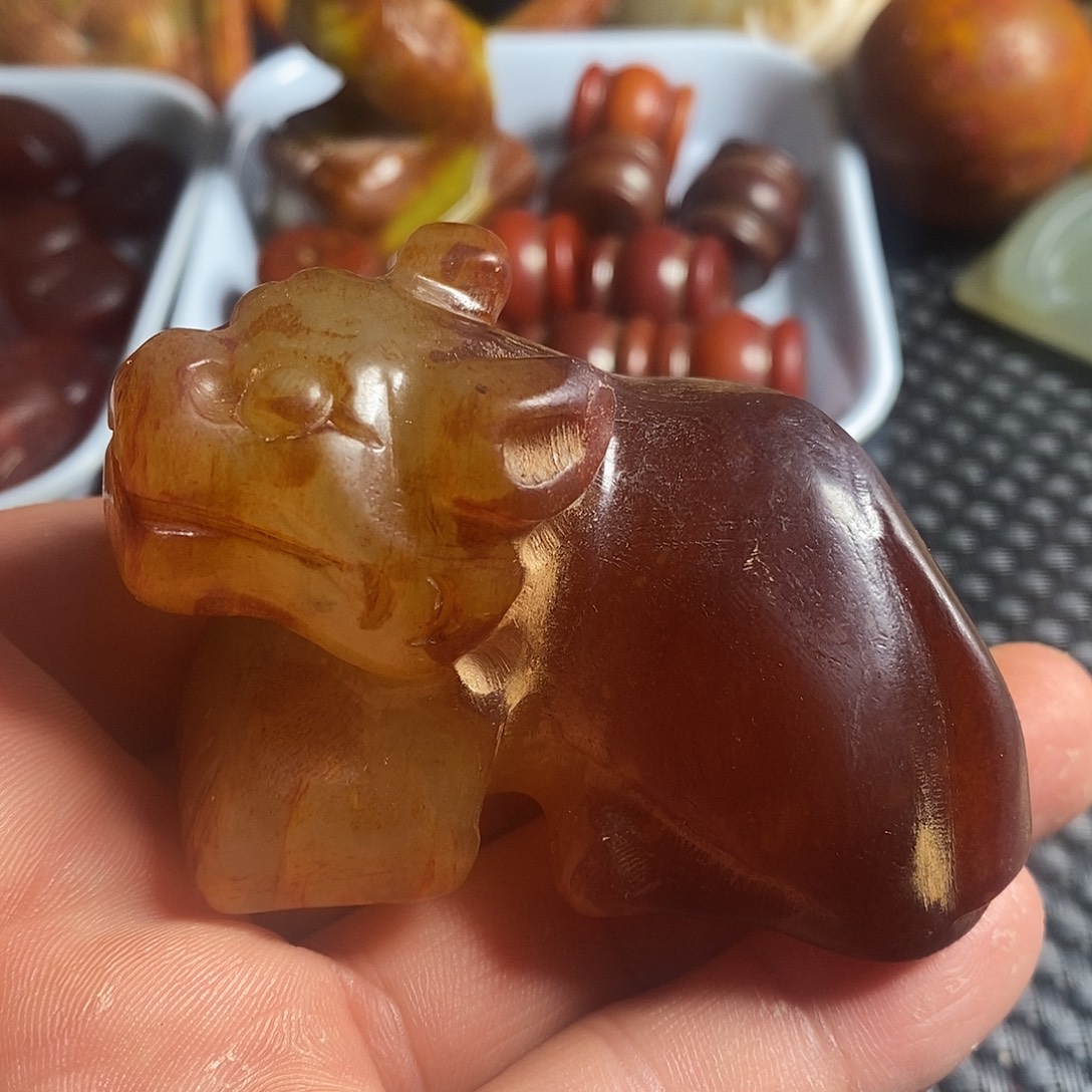 蛇纹石玉合金颈饰