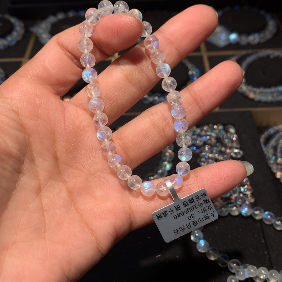 月光石手链6未镶嵌?***5