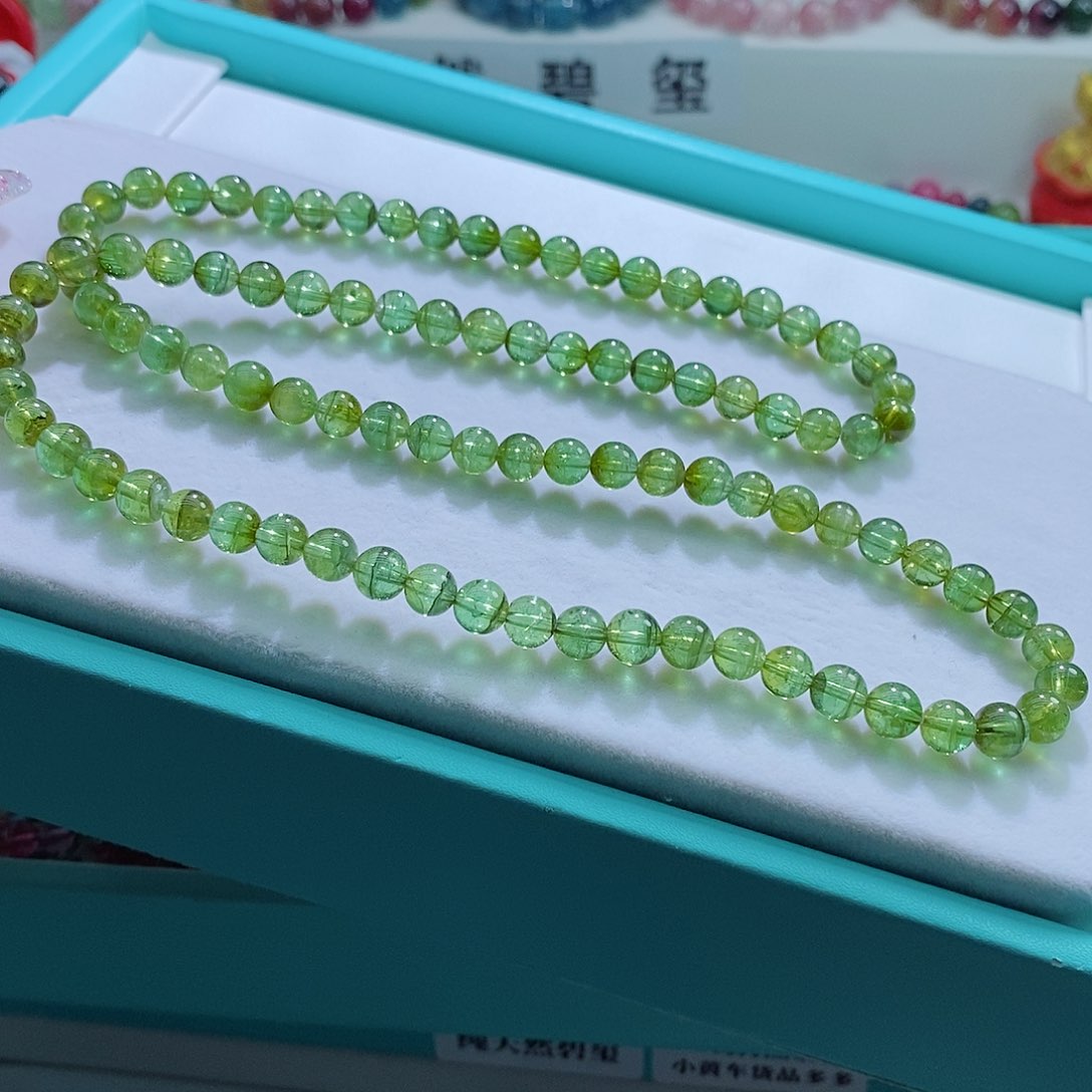 碧玺手链未镶嵌6nm左右