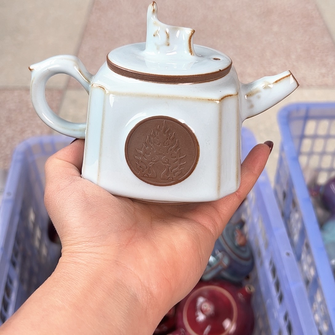 摆件郑家钧窑摆件微