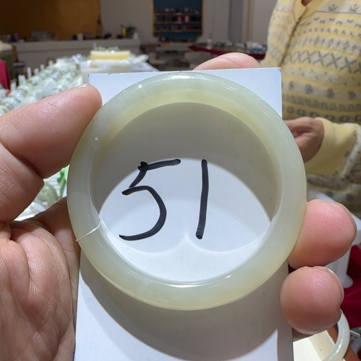 和田玉未镶嵌手镯780