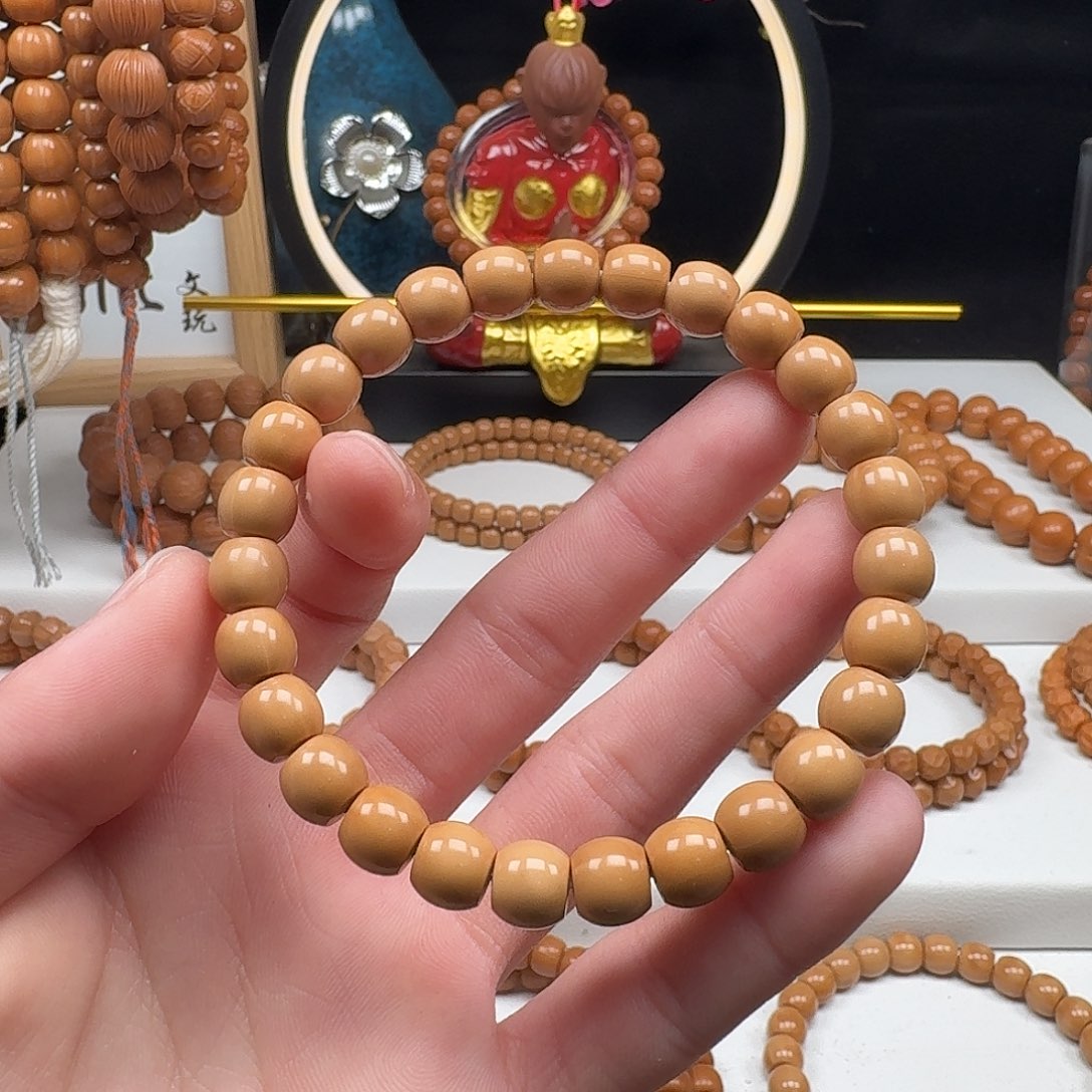 景***品猴头核桃手串猴头直切8.6