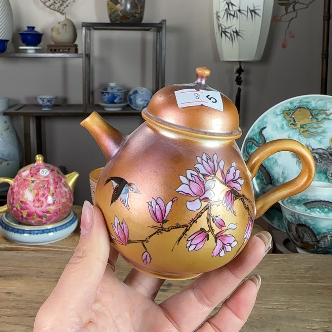 杯景德镇陶瓷柴烧多人