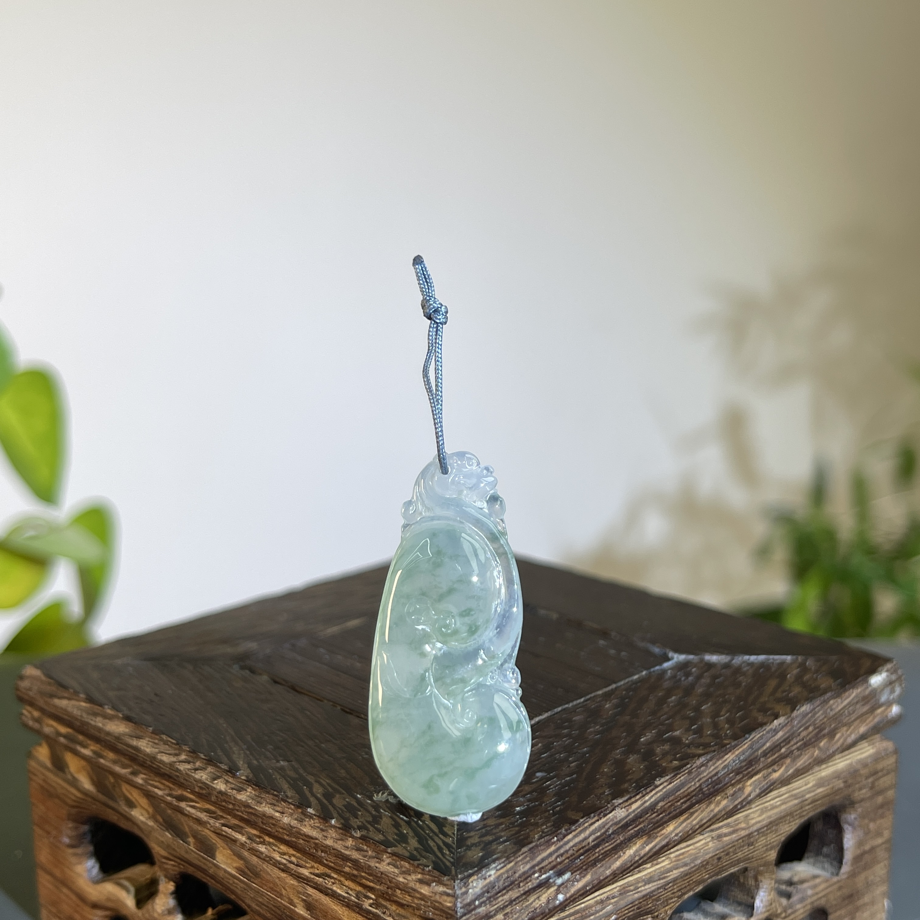 JXW14-48 天然翡翠缅甸A货 如意