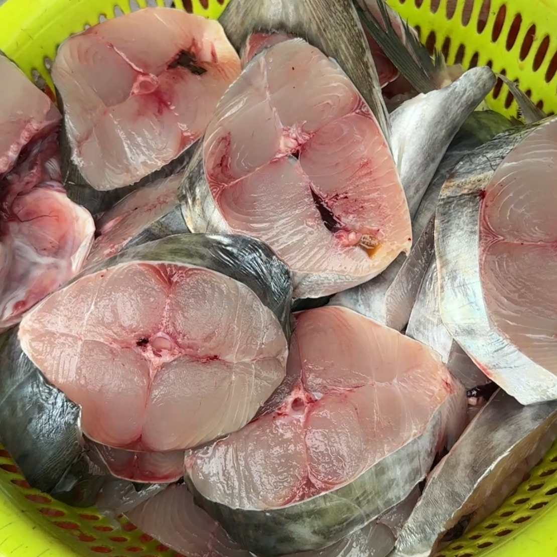 企沙包包、本港马鲛鱼5斤杀好约4斤、发五包冻发、顺丰快递