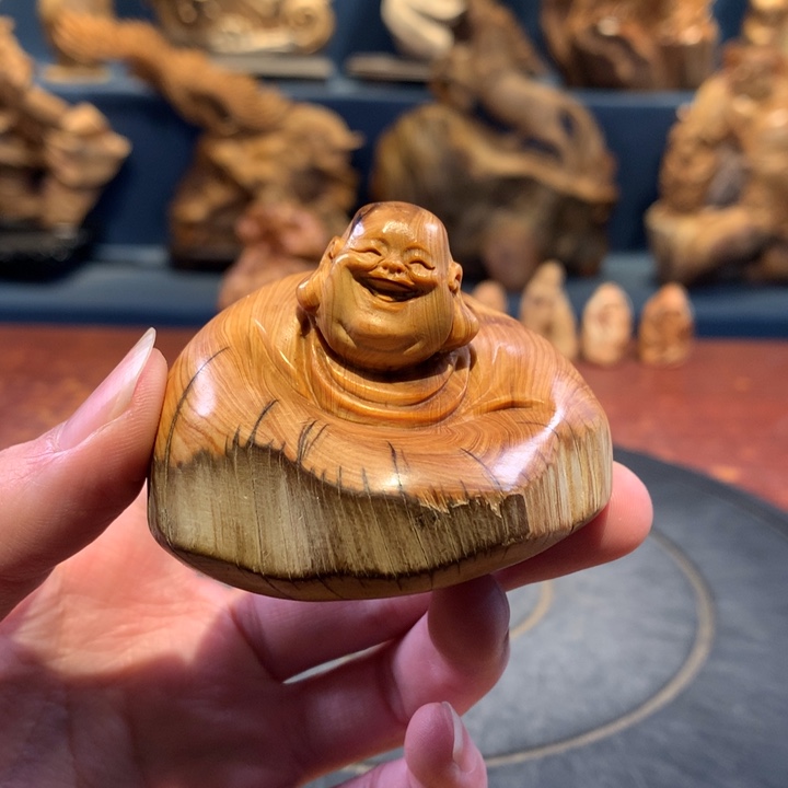 柏木（崖柏）根雕摆件