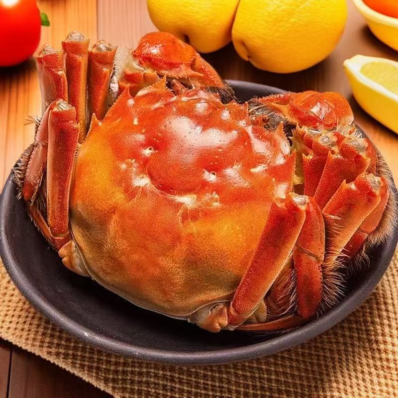 活蟹【金标大闸蟹】公4.7-4.3两母3.7-3.3两 到手8只 冷链发货