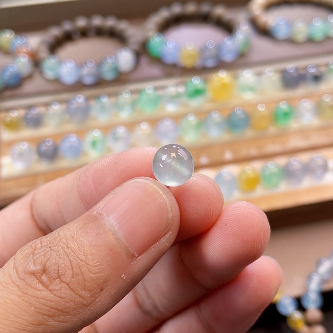 【闪购商品】颈饰未镶嵌翡翠上新卡9.1冰绿