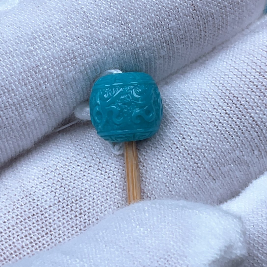 绿松石未镶嵌挂件9