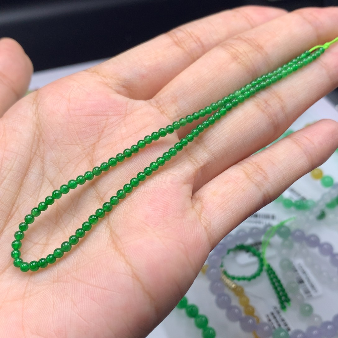 翡翠手链未镶嵌‼️新品‼️