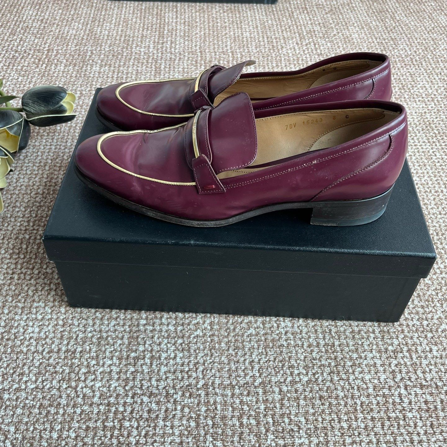 99新 FERRAGAMO/菲拉格慕 HZ116 菲拉格慕 平底鞋 98新 8码