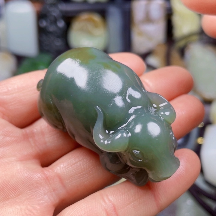 和田玉挂件未镶嵌