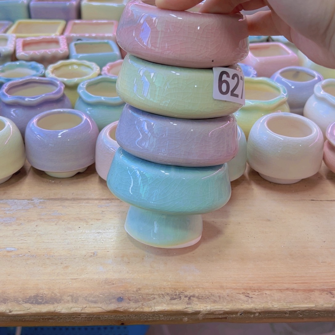  陶瓷花盆当场凑满12包邮