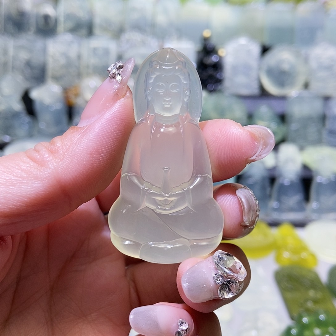 岫玉吊坠未镶嵌吊坠