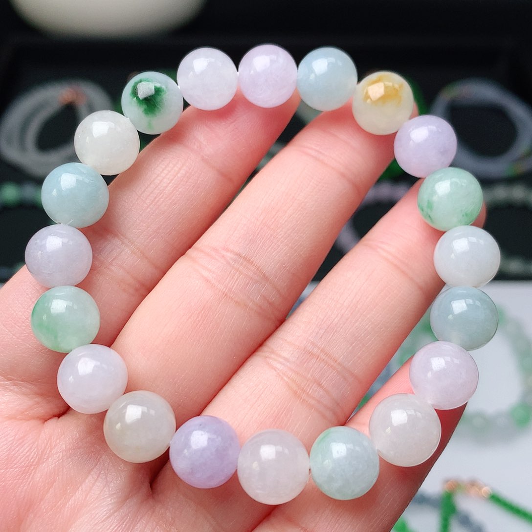 翡翠手链未镶嵌翡翠