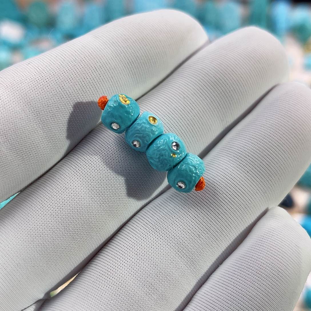 绿松石珠宝奇石未镶嵌