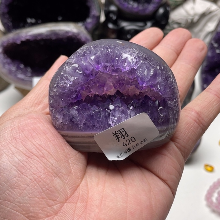 未镶嵌大型摆件（非配饰）紫晶