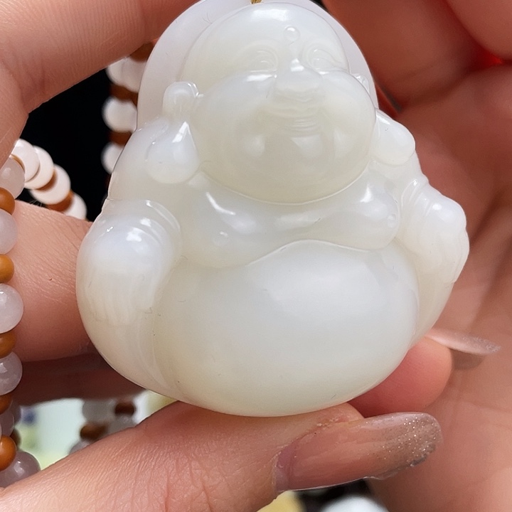 和田玉挂件未镶嵌定制发货