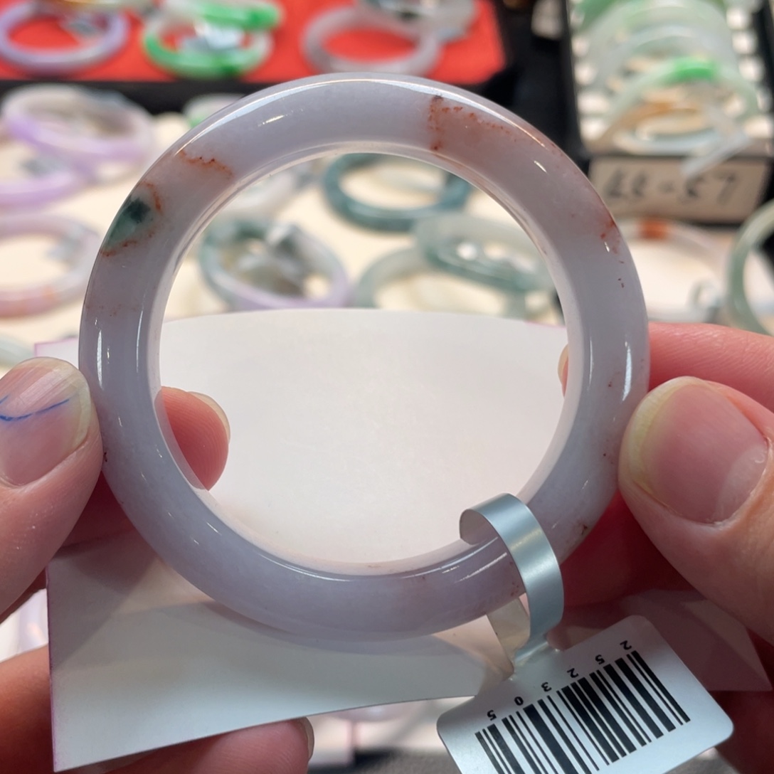 翡翠未镶嵌手镯114号 51.5正圈