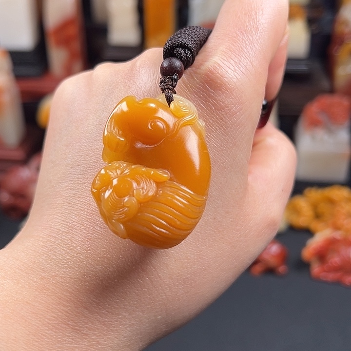 寿山石老性芙蓉石