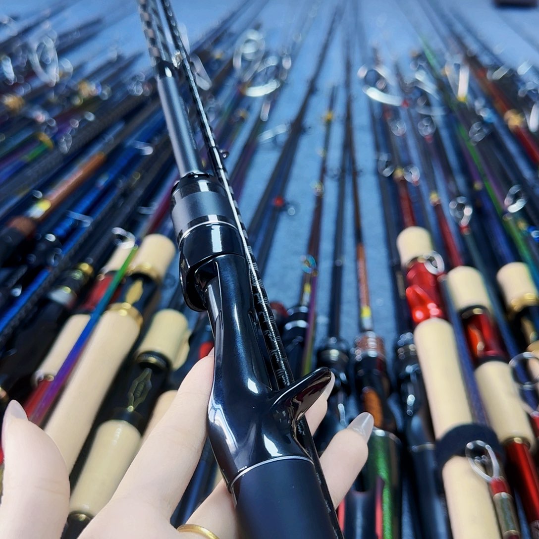 鹏****碳素3.8m路亚竿枪饼杆链接