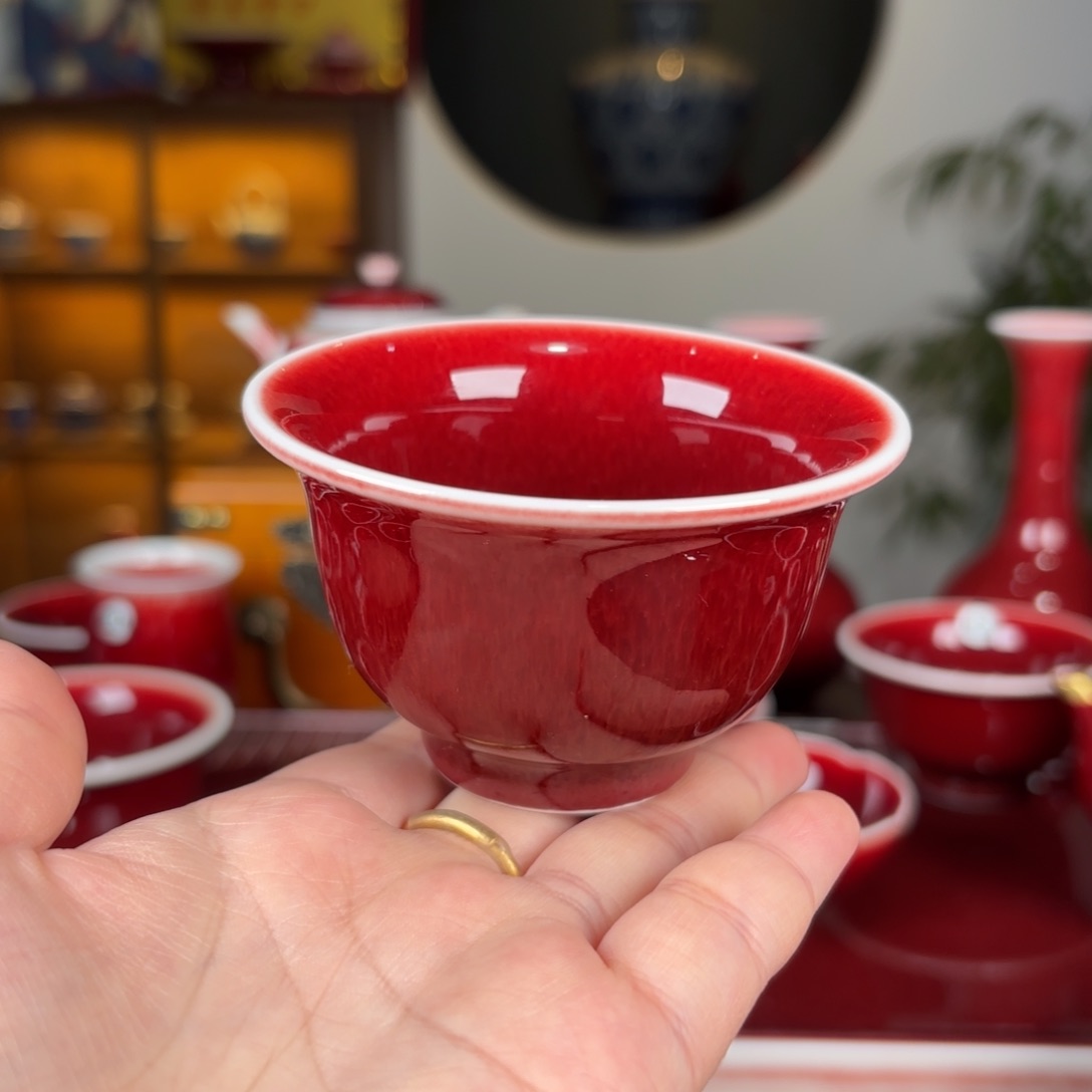 杯子景德镇高温原矿釉
