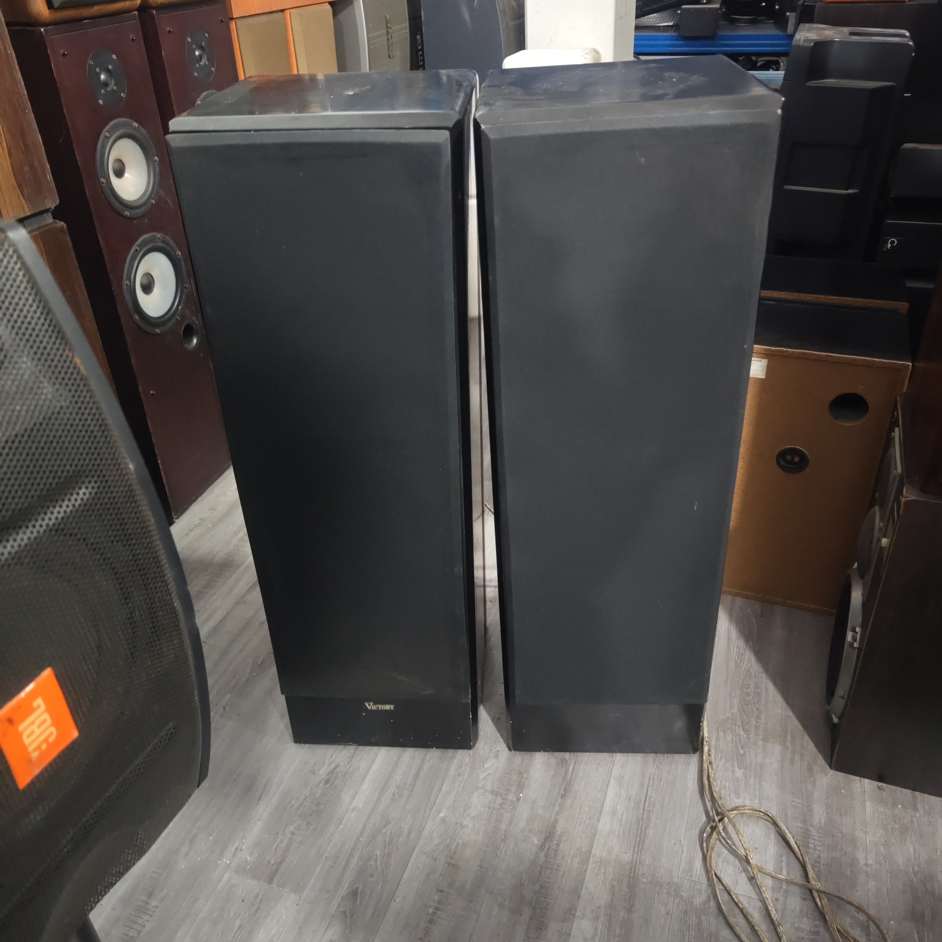 8新  二手DIY惠威落地音箱10寸正常不包邮不支持退换