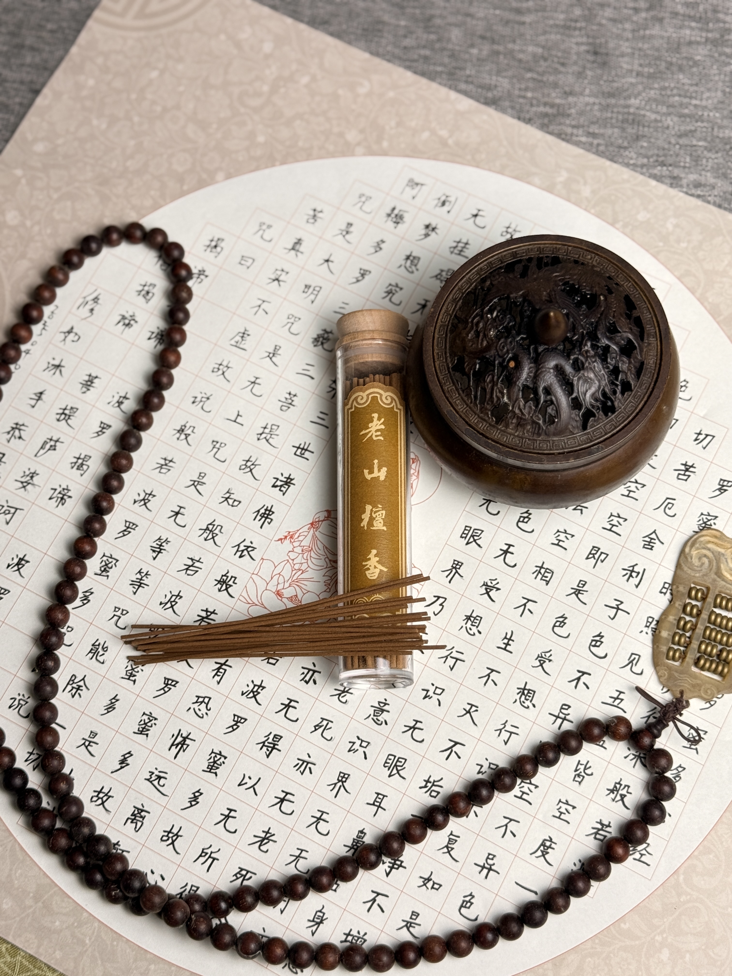 纯手工古法天然线香印度老山檀香卧室香