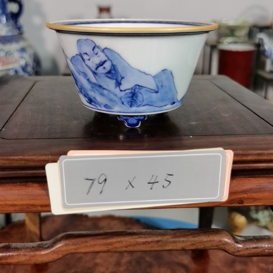 手工手绘釉盆大徳堂