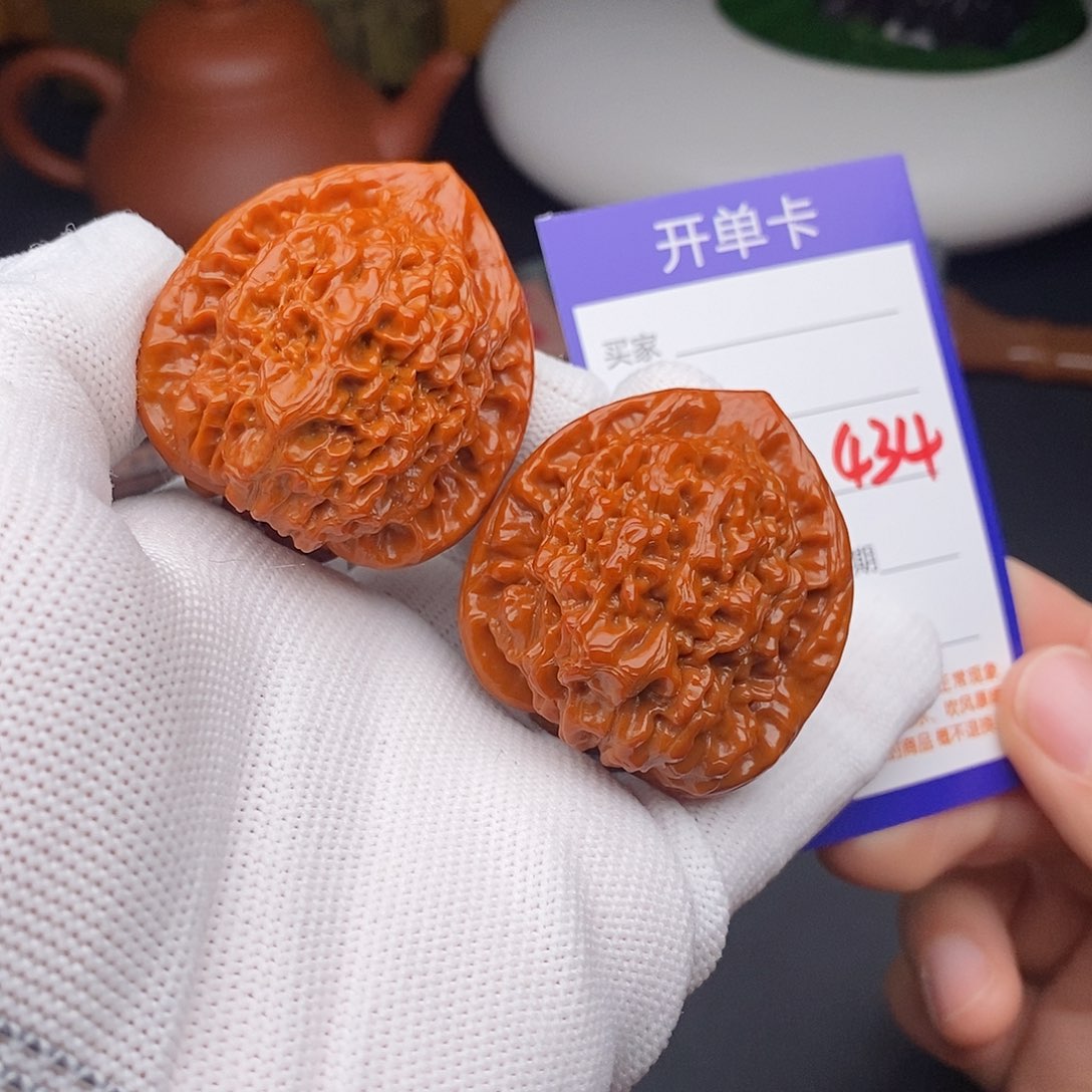 把件文玩核桃41官帽434