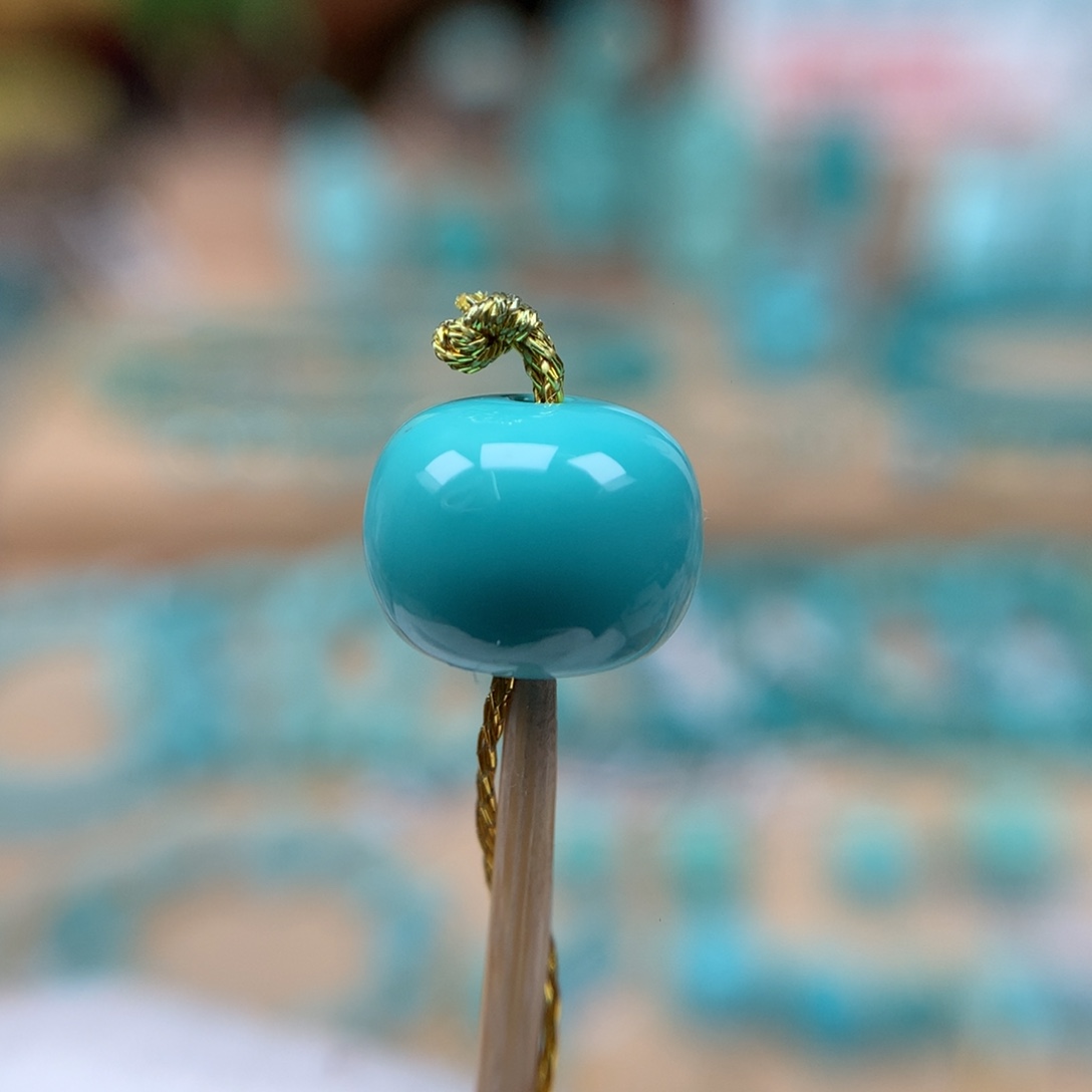 绿松石玉化9.7未镶嵌