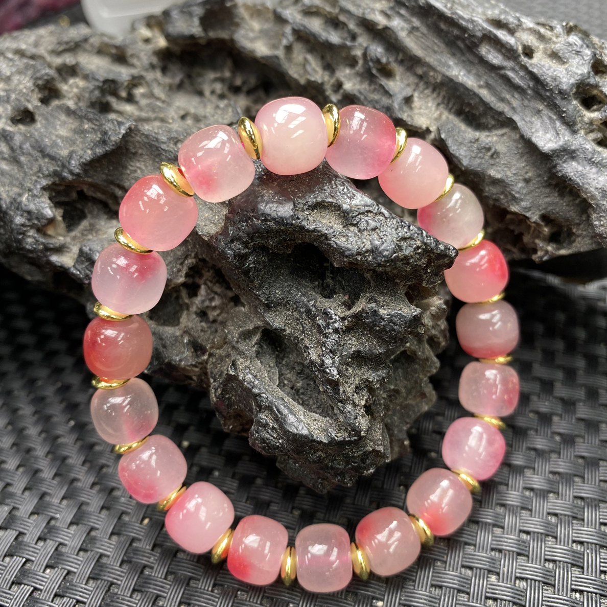 10mm樱花雨老型精美手串-869