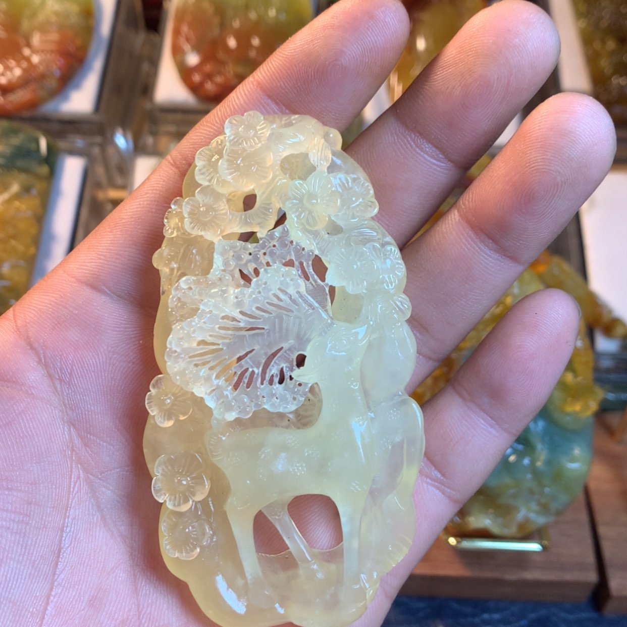 【闪购商品】蛇纹石玉颈饰未镶嵌