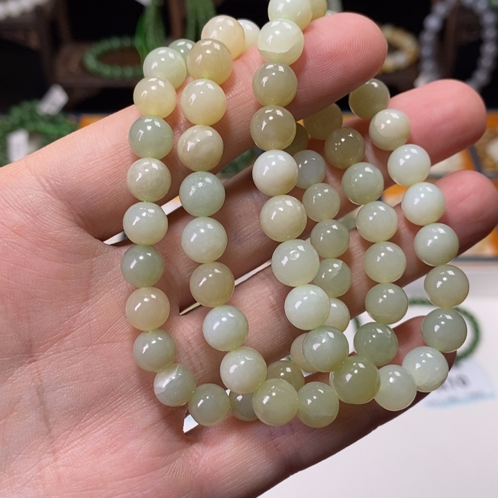 手链未镶嵌和田玉瑕疵处理A11 三条